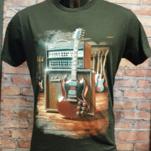 Guitarra y parlantes